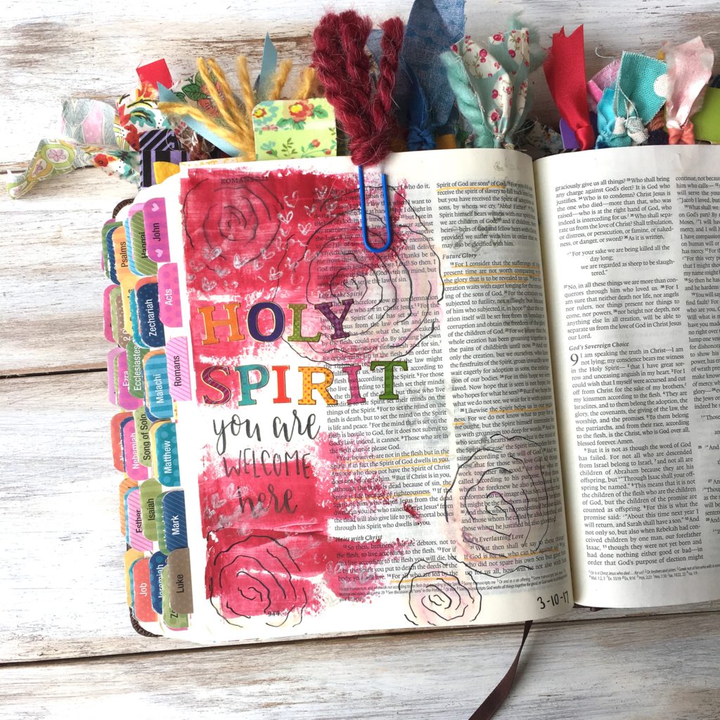 What to do when you make an "ugly" Bible journaling entry