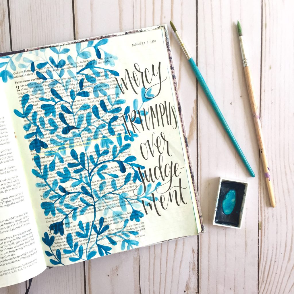 Scribbling Grace blue vines tutorial