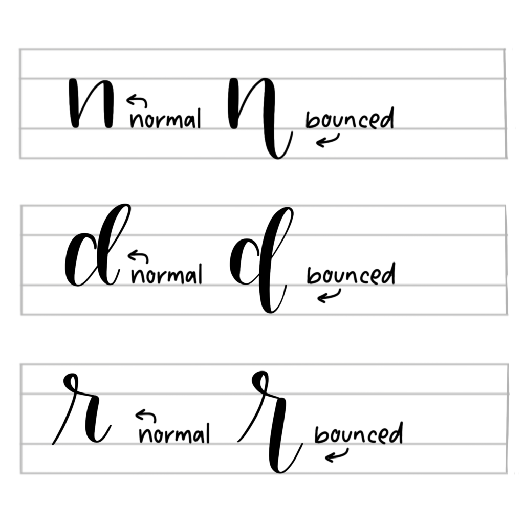 Bounce Lettering: 6 Easy Tips + Free Printable Worksheet