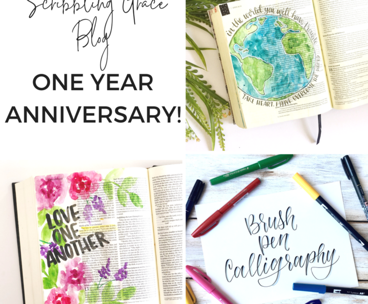 Scribbling grace anniversary. Best posts recap