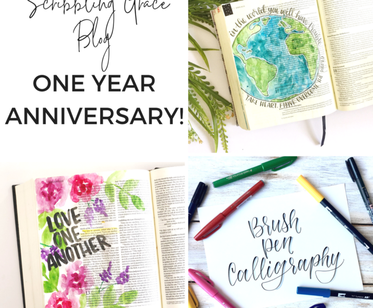 bible art journaling Archives - Scribbling Grace