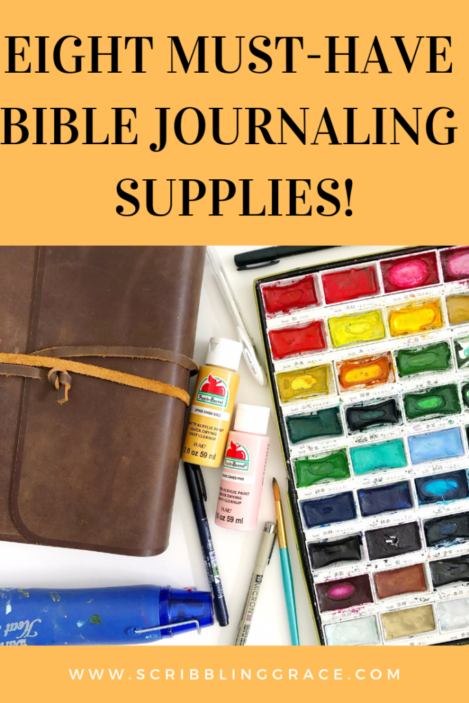 Best Bible Journaling Supplies- Bible Journaling 101 - Scribbling Grace