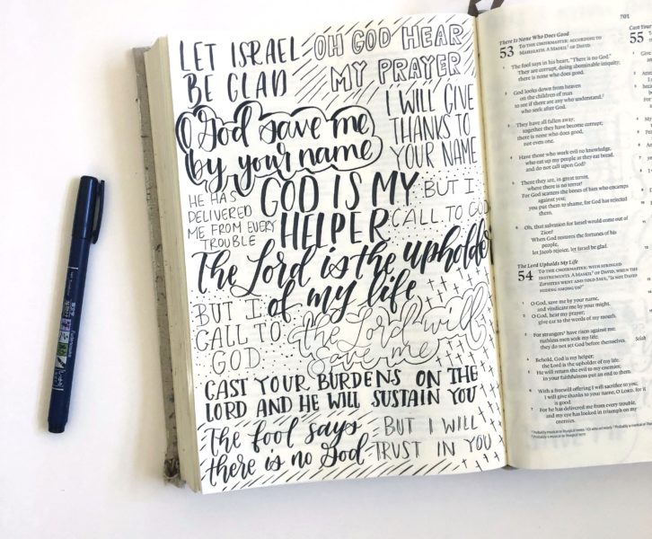 Best Pens For Bible Journaling - Scribbling Grace