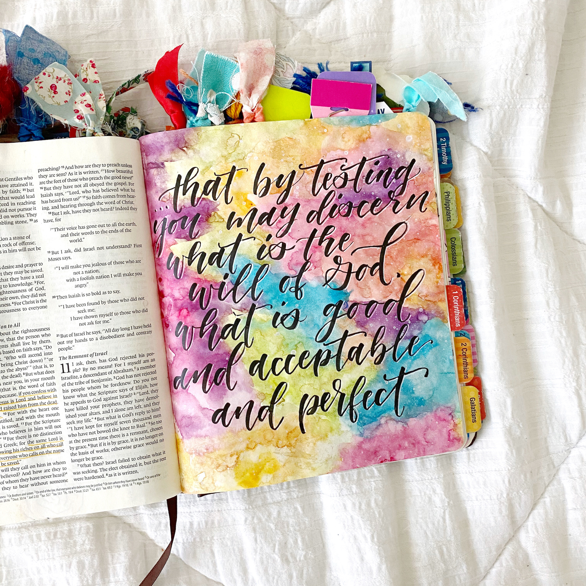 How to Apply Gesso for Bible Journaling