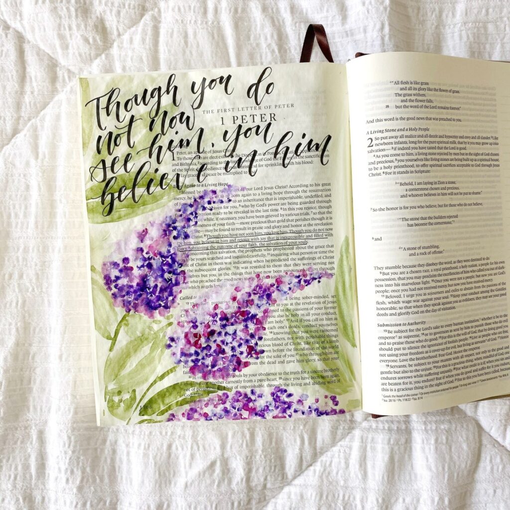 20 Bible Journaling Ideas With Tutorials! 