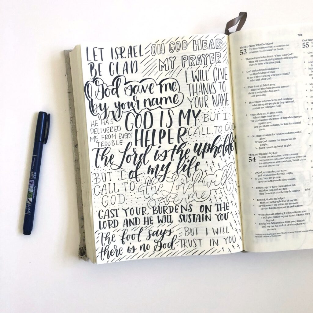 20 Bible Journaling Ideas With Tutorials! 