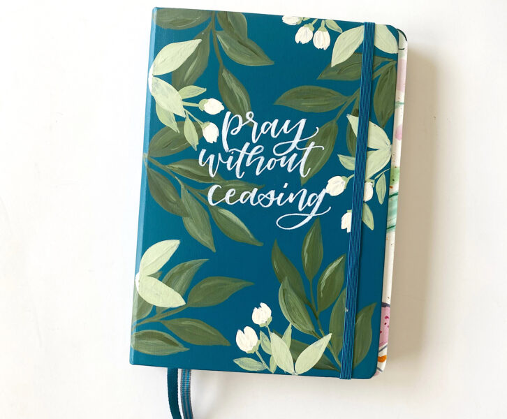 DIY Prayer Journal. How to create a prayer journal- how I created mine. Scribbling Grace