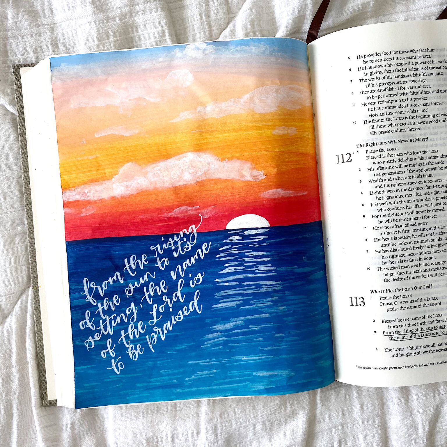How To Paint A Simple Acrylic Sunset Bible Journaling Tip In how-to-paint-a-simple-acrylic-sunset-bible-journaling-tip-in